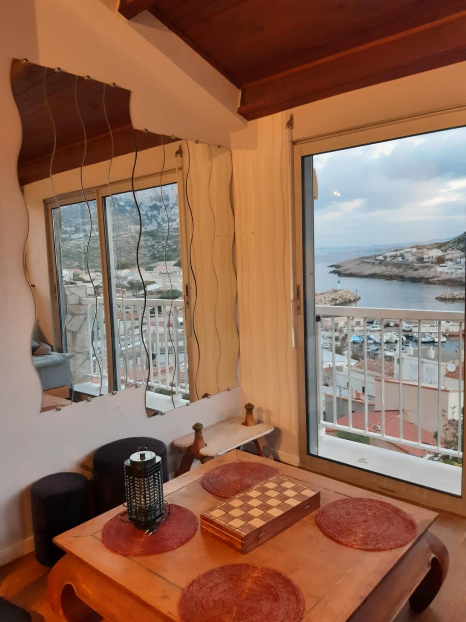 Cabanon Vue Mer Et Calanques Les Goudes Marseilles Exterior foto