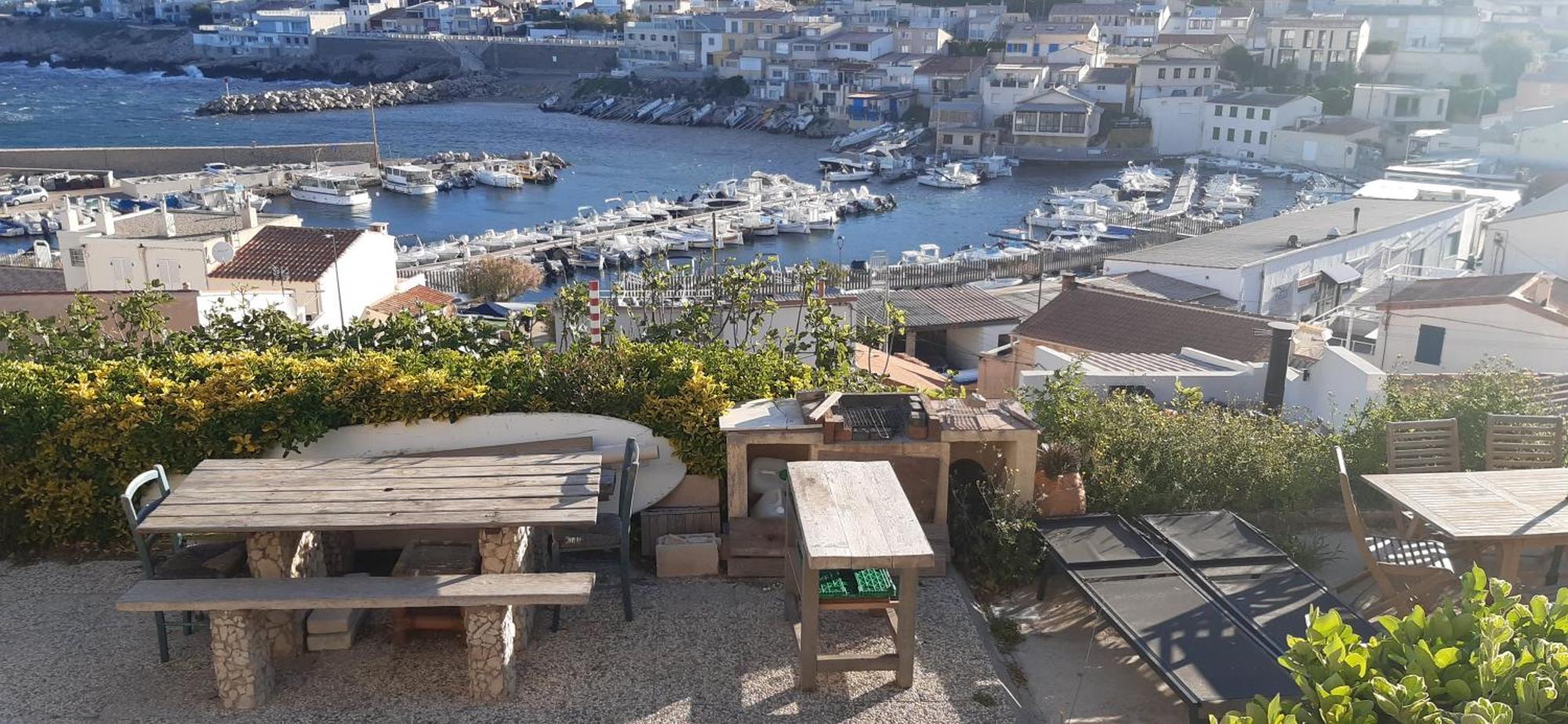 Cabanon Vue Mer Et Calanques Les Goudes Marseilles Exterior foto